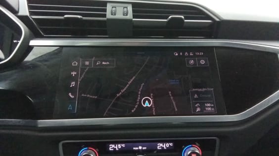 Audi Q3 35 TDI 150 ch S tronic 7 Design Orange Pulse