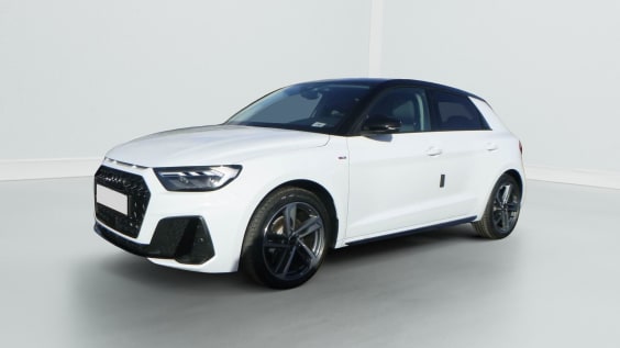 Audi A1 Sportback A1 Sportback 30 TFSI 116 ch S tronic 7 S Line Blanc Glacier