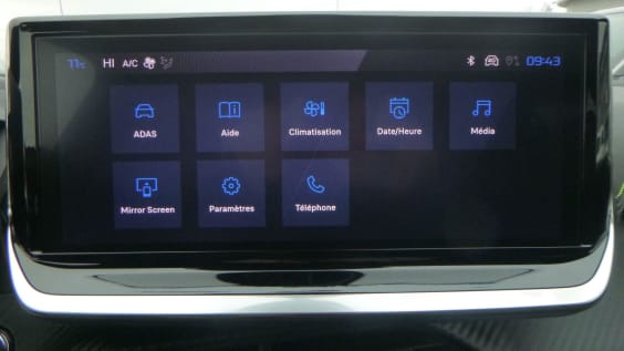 Peugeot 2008 Hybrid 145 e-DCS6 GT Gris Selenium