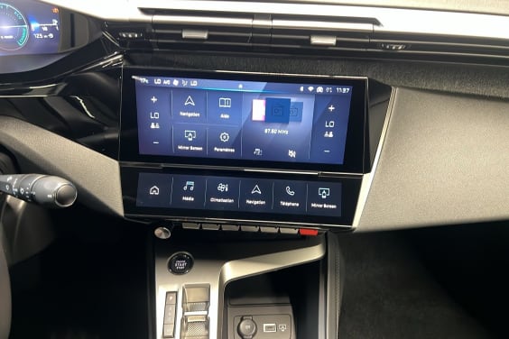 Peugeot 408 Hybrid 136 e-DCS6 Allure Gris Selenium
