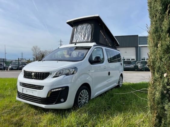 Campérêve CAP ROAD PEUGEOT EXPERT 2.0 BLUEHDI - 120 CV - BVM Blanc Banquise