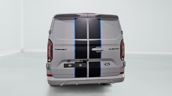 Ford Transit Custom Fourgon TRANSIT CUSTOM FGN 320 L1H1 2.0 ECOBLUE 170 CH BVA8 SPORT Gris Matter
