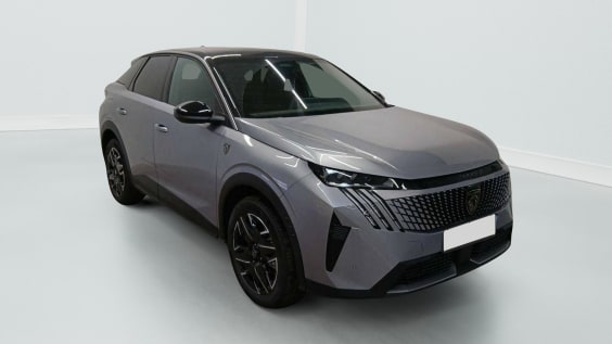 Peugeot 3008 Hybrid 136 e-DCS6 GT gris artense