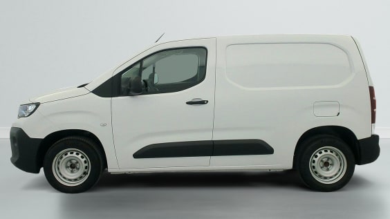 Peugeot Partner Fourgon M 650 KG BLUEHDI 100 S&S BVM6 Blanc Icy