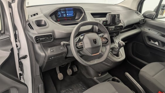 Peugeot Partner Fourgon M 650 KG BLUEHDI 100 S&S BVM6 Blanc Icy