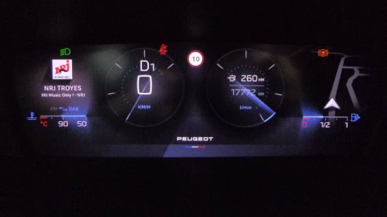 Peugeot 308 PureTech 130ch S&S EAT8 Allure Pack gris artense