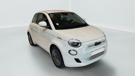 Fiat 500e Berline MY22 Serie 1 STEP 2 500 e 118 ch Icône Blanc