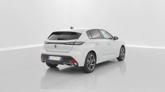 Peugeot 308 308 1.2 Hybrid 136ch Allure e-DCS6 Blanc Okenite