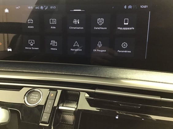 Peugeot 5008 Gt 1.2 HYBRID 145 gris artense