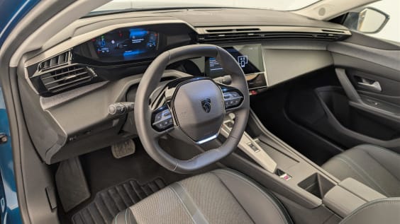 Peugeot 408 Hybrid 145 e-DCS6 Allure Bleu Obsession