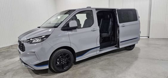 Ford Transit Custom Cabine Approfondie TRANSIT CUSTOM CA 320 L2H1 2.0 ECOBLUE 170 CH BVA8 SPORT Gris Matter