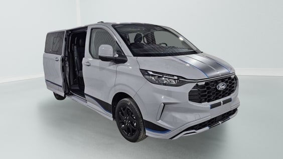 Ford Transit Custom Cabine Approfondie TRANSIT CUSTOM CA 320 L2H1 2.0 ECOBLUE 170 CH BVA8 SPORT Gris Matter