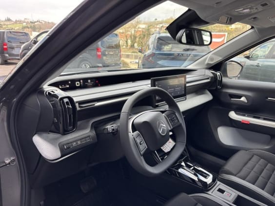 Citroën C3 Aircross C3 Aircross Hybride 145 ch Aut Max Gris Mercury Toit Noir