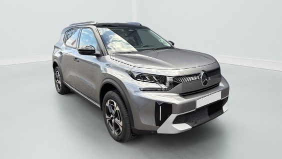 Citroën C3 Aircross C3 Aircross Hybride 145 ch Aut Max Gris Mercury Toit Noir