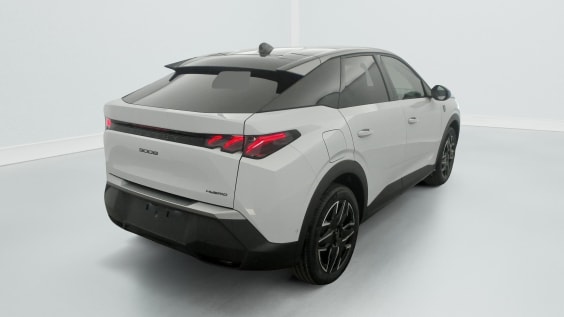 Peugeot 3008 Hybrid 145 e-DCS6 GT Blanc Okénite / Toit Noir