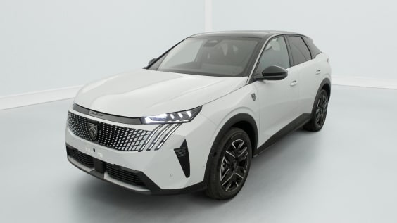Peugeot 3008 Hybrid 145 e-DCS6 GT Blanc Okénite / Toit Noir
