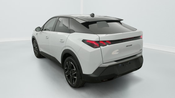 Peugeot 3008 Hybrid 145 e-DCS6 GT Blanc Okénite / Toit Noir