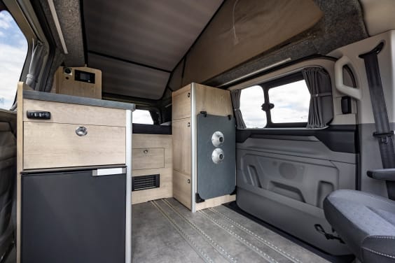 Stylevan Origin EQUINOX IV FORD TRANSIT CUSTOM - 2.0 L - 150 CV - BVM Bleu Azur 