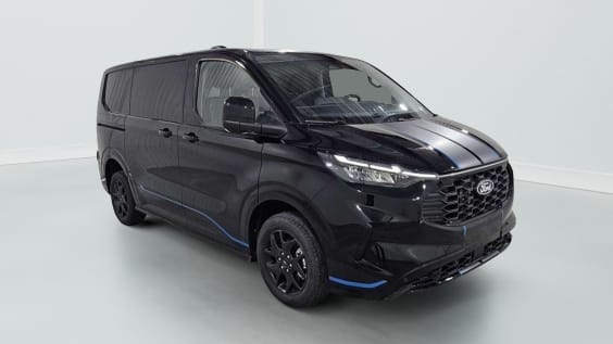 Ford Transit Custom Fourgon TRANSIT CUSTOM FGN 320 L1H1 2.0 ECOBLUE 170 CH BVA8 SPORT Noir Agate