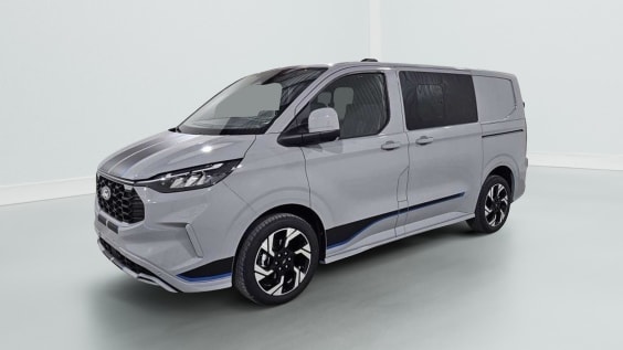 Ford Transit Custom Cabine Approfondie TRANSIT CUSTOM CA 320 L1H1 2.0 ECOBLUE 170 CH BVA8 SPORT Gris Matter