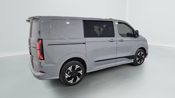 Ford Transit Custom Cabine Approfondie TRANSIT CUSTOM CA 320 L1H1 2.0 ECOBLUE 170 CH BVA8 SPORT Gris Matter