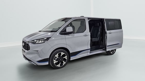 Ford Transit Custom Cabine Approfondie TRANSIT CUSTOM CA 320 L1H1 2.0 ECOBLUE 170 CH BVA8 SPORT Gris Matter
