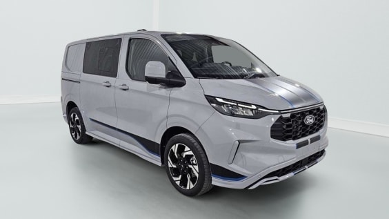 Ford Transit Custom Cabine Approfondie TRANSIT CUSTOM CA 320 L1H1 2.0 ECOBLUE 170 CH BVA8 SPORT Gris Matter