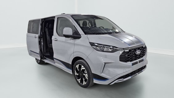Ford Transit Custom Cabine Approfondie TRANSIT CUSTOM CA 320 L1H1 2.0 ECOBLUE 170 CH BVA8 SPORT Gris Matter