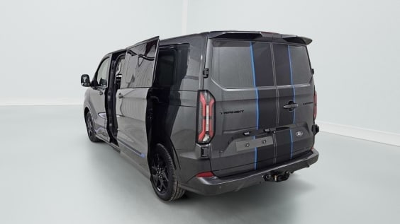 Ford Transit Custom Cabine Approfondie TRANSIT CUSTOM CA 320 L2H1 2.0 ECOBLUE 170 CH BVA8 SPORT Gris Magnetic