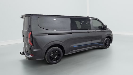 Ford Transit Custom Cabine Approfondie TRANSIT CUSTOM CA 320 L2H1 2.0 ECOBLUE 170 CH BVA8 SPORT Gris Magnetic