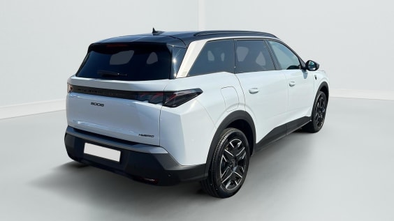 Peugeot 5008 Hybrid 145 e-DCS6 GT Blanc Okenite