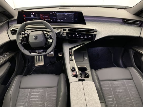 Peugeot 5008 Hybrid 145 e-DCS6 GT Blanc Okenite / Toit Noir