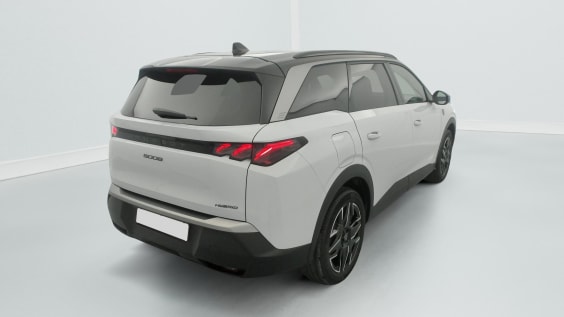 Peugeot 5008 Hybrid 145 e-DCS6 GT Blanc Okénite / Toit Noir