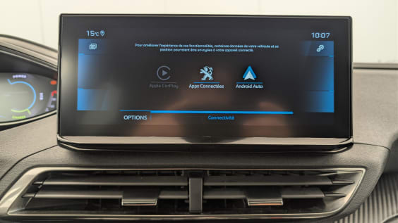 Peugeot 5008 Hybrid 136 e-DCS6 Allure Pack Gris Artense / Toit Noir