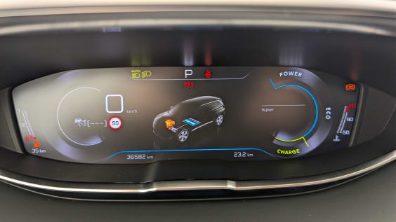 Peugeot 5008 Hybrid 136 e-DCS6 Allure Pack Gris Artense / Toit Noir