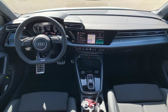 Audi A3 SPORTBACK NOUVELLE 45 TFSI E HYBRIDE RECHARGEABLE 272 S TRONIC 6 S LINE Blanc Arcona