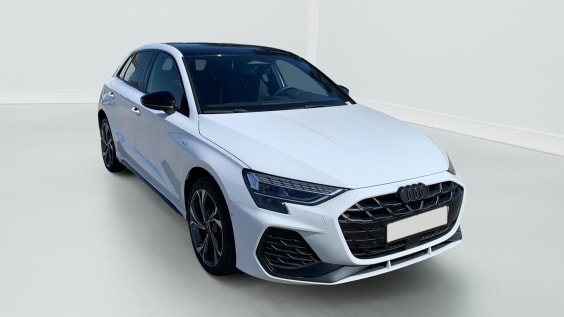 Audi A3 SPORTBACK NOUVELLE 45 TFSI E HYBRIDE RECHARGEABLE 272 S TRONIC 6 S LINE Blanc Arcona