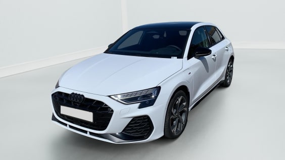 Audi A3 SPORTBACK NOUVELLE 45 TFSI E HYBRIDE RECHARGEABLE 272 S TRONIC 6 S LINE Blanc Arcona
