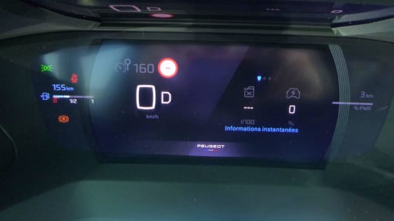 Peugeot 208 Hybrid 145 ch e-DCS6 GT Bleu Vertigo