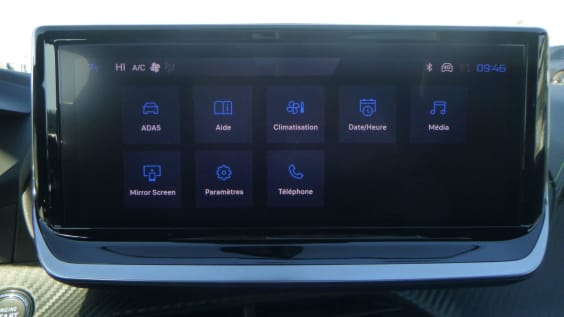 Peugeot 208 Hybrid 145 ch e-DCS6 GT Bleu Vertigo