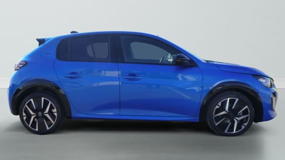 Peugeot 208 Hybrid 145 ch e-DCS6 GT Bleu Vertigo