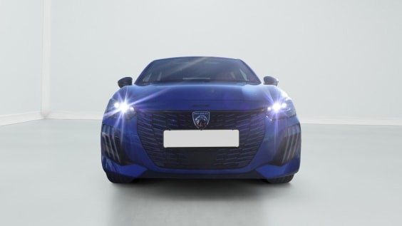 Peugeot 208 Hybrid 145 ch e-DCS6 GT Bleu Vertigo