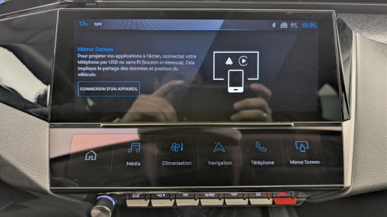 Peugeot 408 Hybrid 136 e-DCS6 Allure Noir Perla Nera