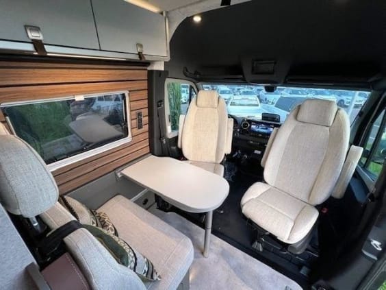 Hymer Camper Vans Grand Canyon S MERCEDES SPRINTER 4Matic  419 CDI 190 CV BVA 4x4 Gris Tenorite