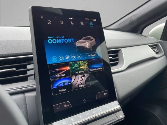 Renault CAPTUR Captur E-Tech full hybrid 145 ch Techno Gris Rafale Metal / Toit Gris