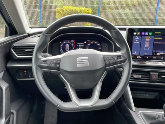 Seat LEON ST 2.0 TDI 115 BVM6 Business Bleu Fjord