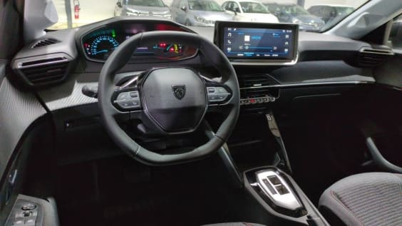 Peugeot 208 Hybrid 110 ch e-DCS6 Style Blanc Okenite