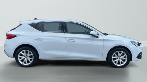 Seat Leon 2.0 TDI 115 BVM6 Business Blanc Neige Metal