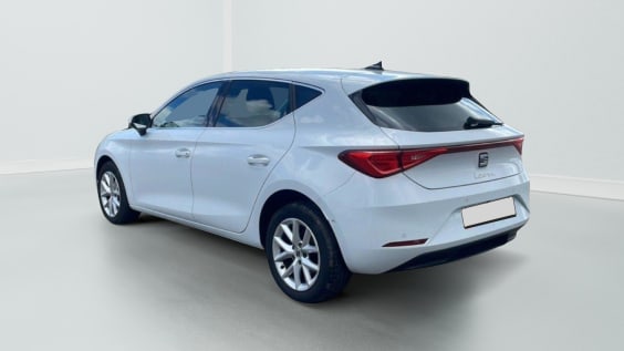 Seat Leon 2.0 TDI 115 BVM6 Business Blanc Neige Metal