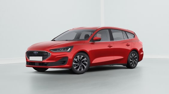 Ford Focus SW Titanium 115 Rouge